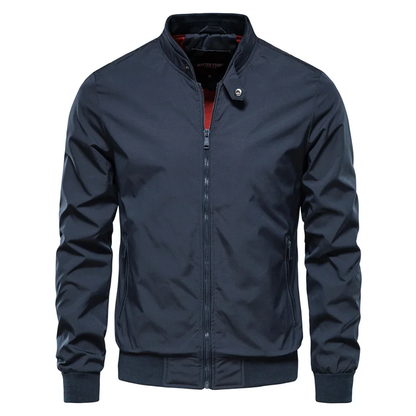 Chaqueta Ligera con Cuello y Puños Acanalados para Adultos | Ideal para la Mi-Estación