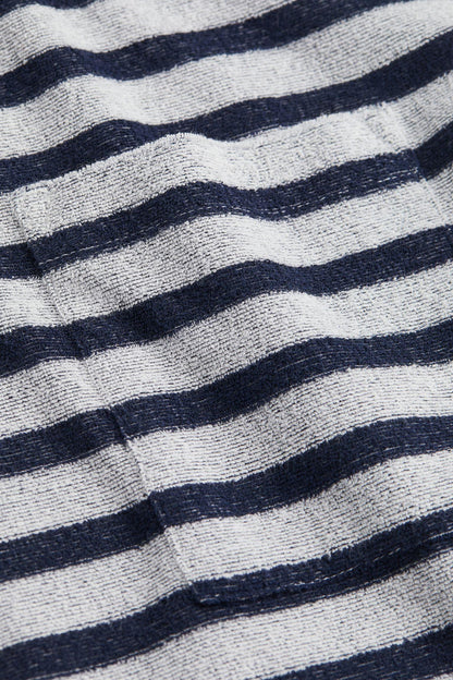 Polo de Manga Corta a Rayas con Cuello Polo para Hombres | Ideal para Temporada Cálida