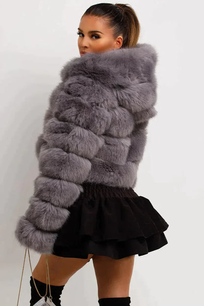 Abrigo De Invierno Con Cierre Frontal Para Mujer | Ideal Para Temporada De Frío