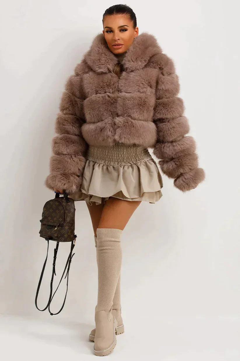 Abrigo De Invierno Con Cierre Frontal Para Mujer | Ideal Para Temporada De Frío