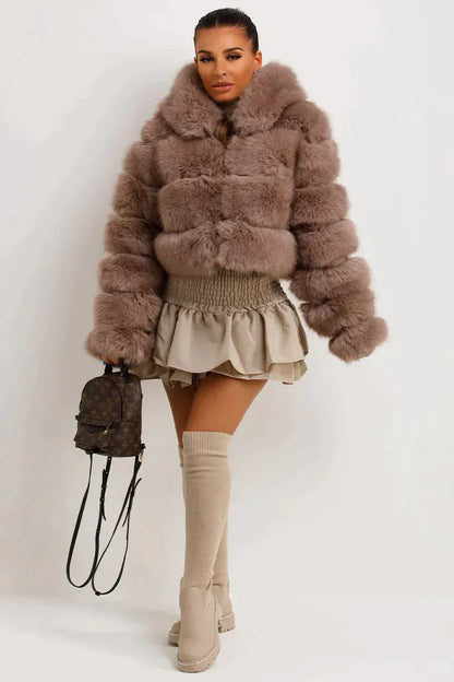 Abrigo De Invierno Con Cierre Frontal Para Mujer | Ideal Para Temporada De Frío
