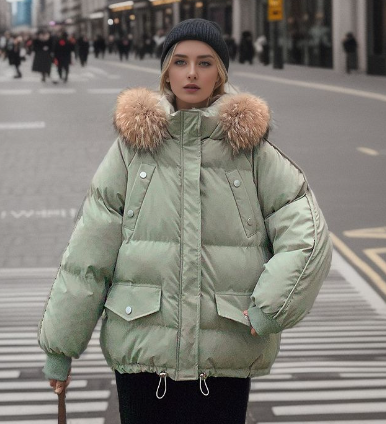Abrigo De Invierno Con Capucha Integrada Para Mujer | Ideal Para Temporada Fría