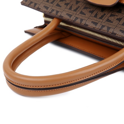 Bolso de Mano con Compartimentos Internos y Bandolera Extraíble para Mujer | Ideal para Uso Diario