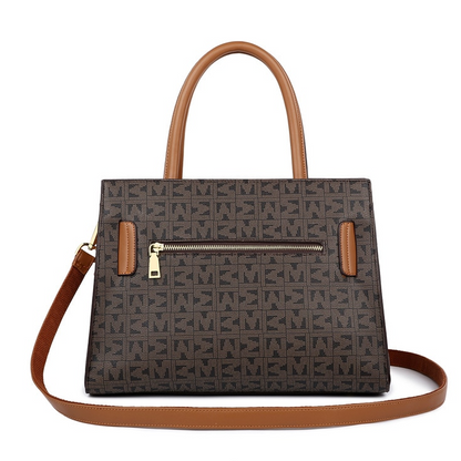 Bolso de Mano con Compartimentos Internos y Bandolera Extraíble para Mujer | Ideal para Uso Diario