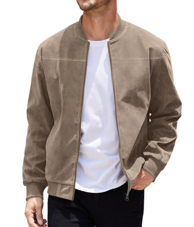 Chaqueta De Corte Ajustado Con Bolsillos Con Cremallera Para Adultos | Ideal Para Uso Diario Urbano Y Exterior