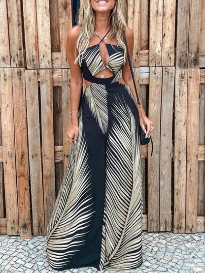 Mono con Estampado y Tirantes Finos para Mujer | Ideal para Verano y Uso Diario