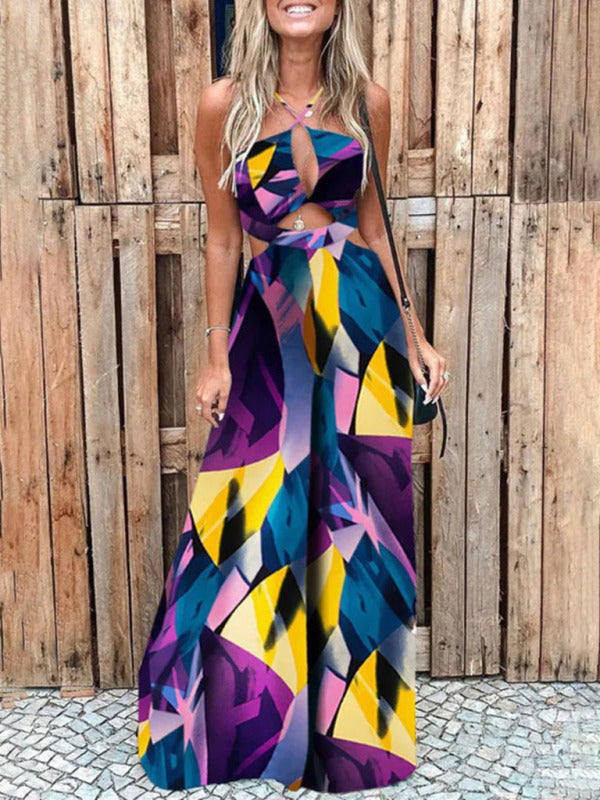 Mono con Estampado y Tirantes Finos para Mujer | Ideal para Verano y Uso Diario