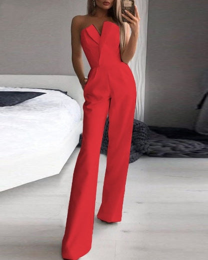 Mono Ajustado Con Pantalón Largo Para Mujer | Ideal Para Eventos Y Ocasiones Especiales