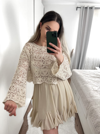 Sweater Con Cuello Alto Y Ajuste Amplio Para Mujer | Ideal Para Otoño E Invierno