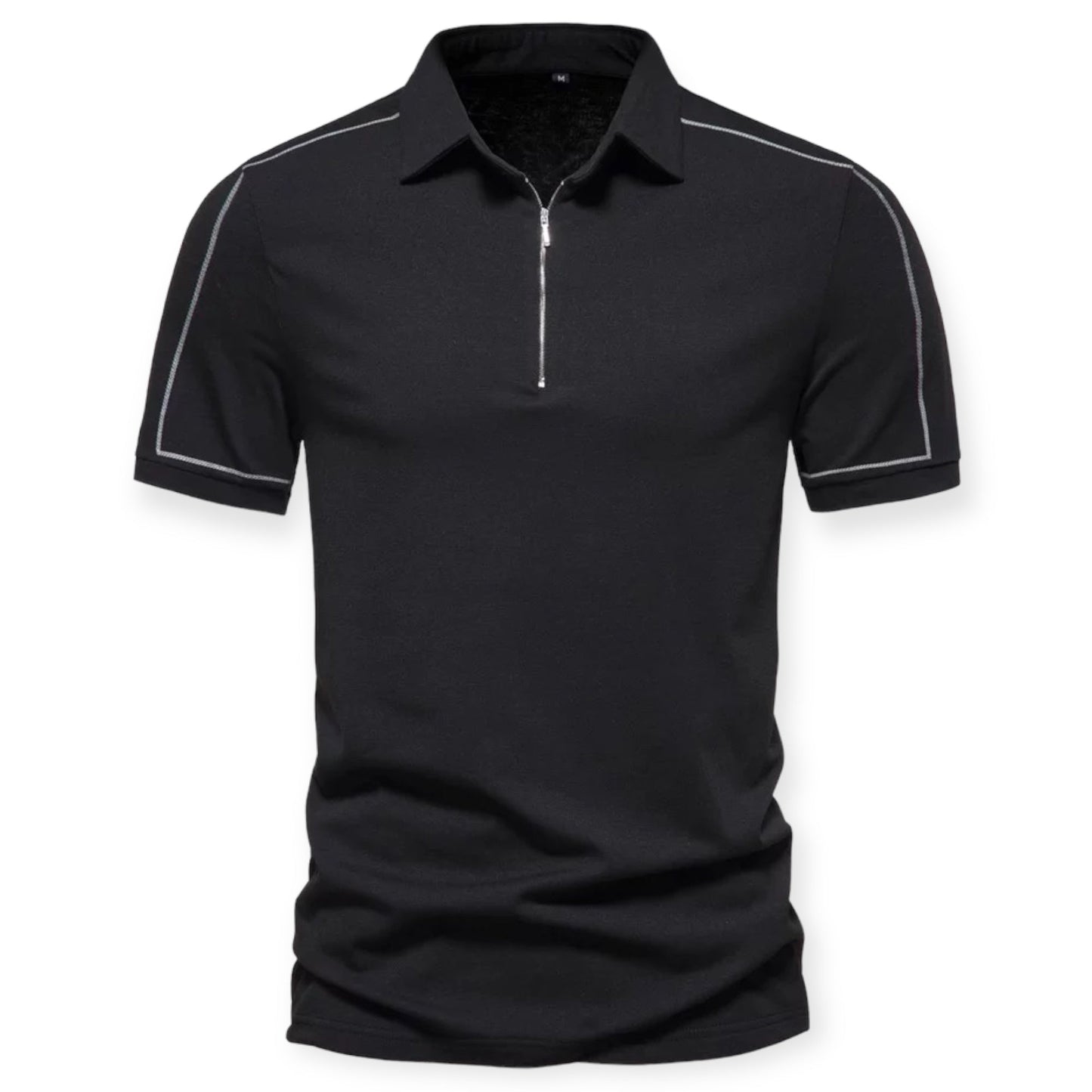 Camisa de Hombre con Cremallera Frontal para Uso Diario | Ideal para Entornos Informales o Semi-Formales