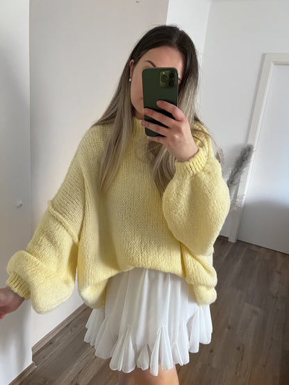 Sweater Con Cuello Alto Y Ajuste Amplio Para Mujer | Ideal Para Otoño E Invierno