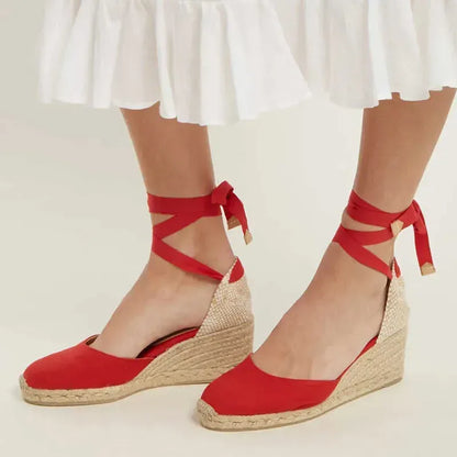 Sandalias con Tira en el Tobillo para Mujer | Ideales para Uso Diario en Climas Cálidos
