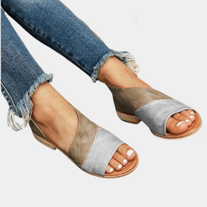 Sandalias Planas con Banda Frontal para Mujer | Ideal para Uso Diario en Verano