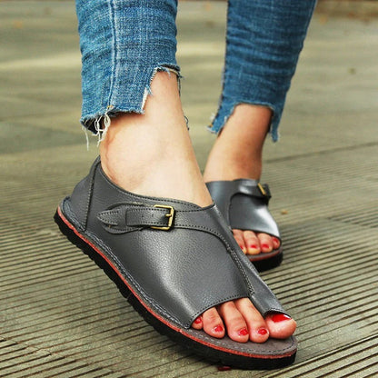 Sandalias Abiertas con Tiras Cruzadas para Mujer | Ideales para Uso Diario en Verano