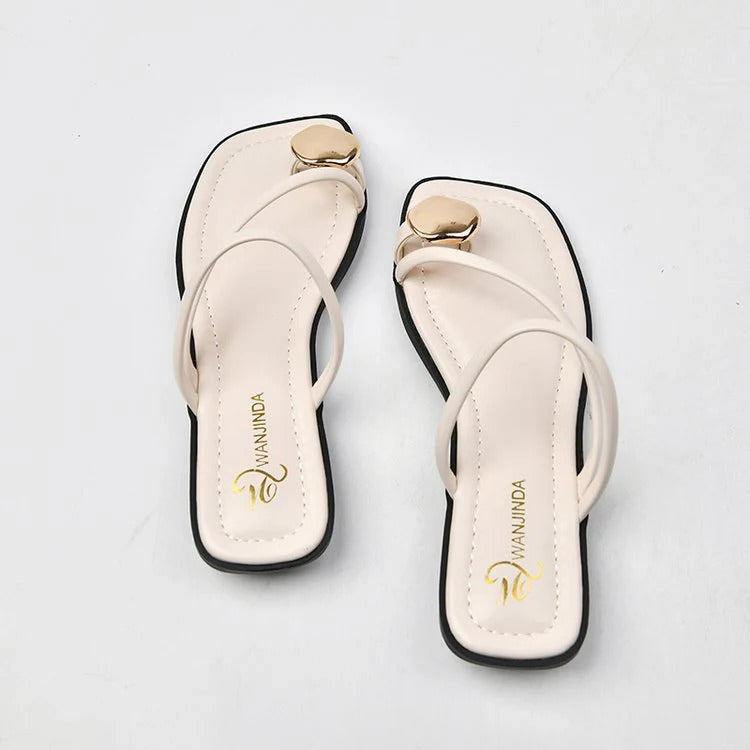 Sandalias Con Correas Múltiples Y Cierre Ajustable Para Mujer | Ideal Para Uso Diario