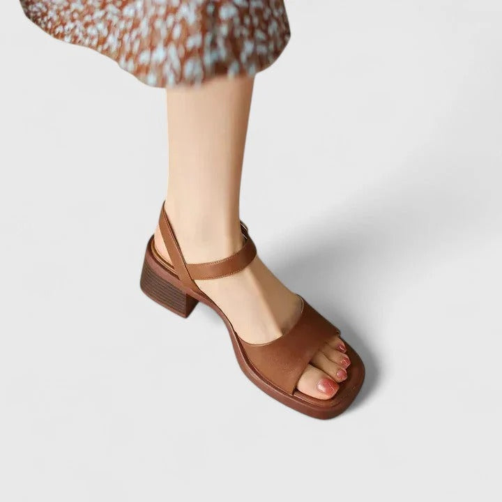 Sandalias Con Tirantes Finos Y Punta Cuadrada Para Mujer | Ideales Para Verano Y Uso Diario