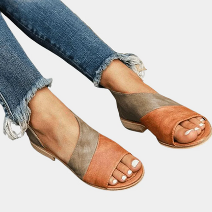Sandalias Planas con Banda Frontal para Mujer | Ideal para Uso Diario en Verano