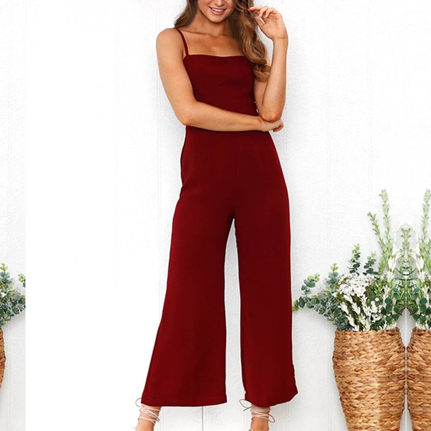 Mono Sin Mangas Con Tirantes Ajustables Para Mujer | Ideal Para Salidas Y Uso Diario