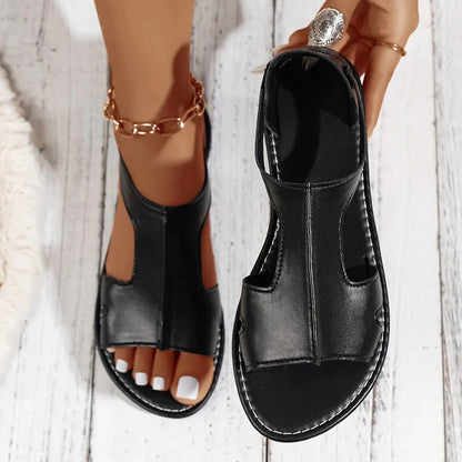 Sandalias con Tiras Elásticas para Mujer | Ideales para Uso Diario en Climas Cálidos