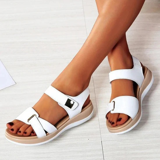 Sandalias Planas con Soporte para Arco para Mujer | Ideales para Uso Diario en Climas Cálidos