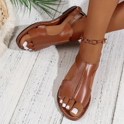Sandalias con Tiras Elásticas para Mujer | Ideales para Uso Diario en Climas Cálidos