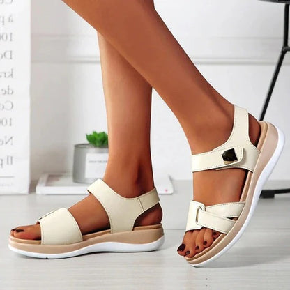 Sandalias Planas con Soporte para Arco para Mujer | Ideales para Uso Diario en Climas Cálidos
