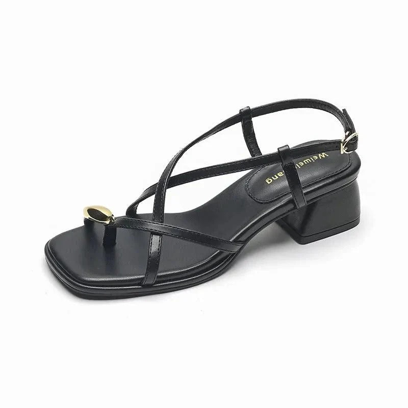 Sandalias Romanas Con Correa Elástica Para Mujer | Ideales Para Uso Diario Y Temporadas Cálidas