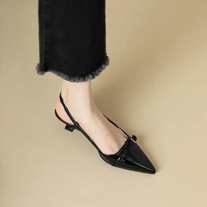 Zapatos Abiertos con Punta Definida para Mujer | Ideal para Uso Diario y Ocasiones
