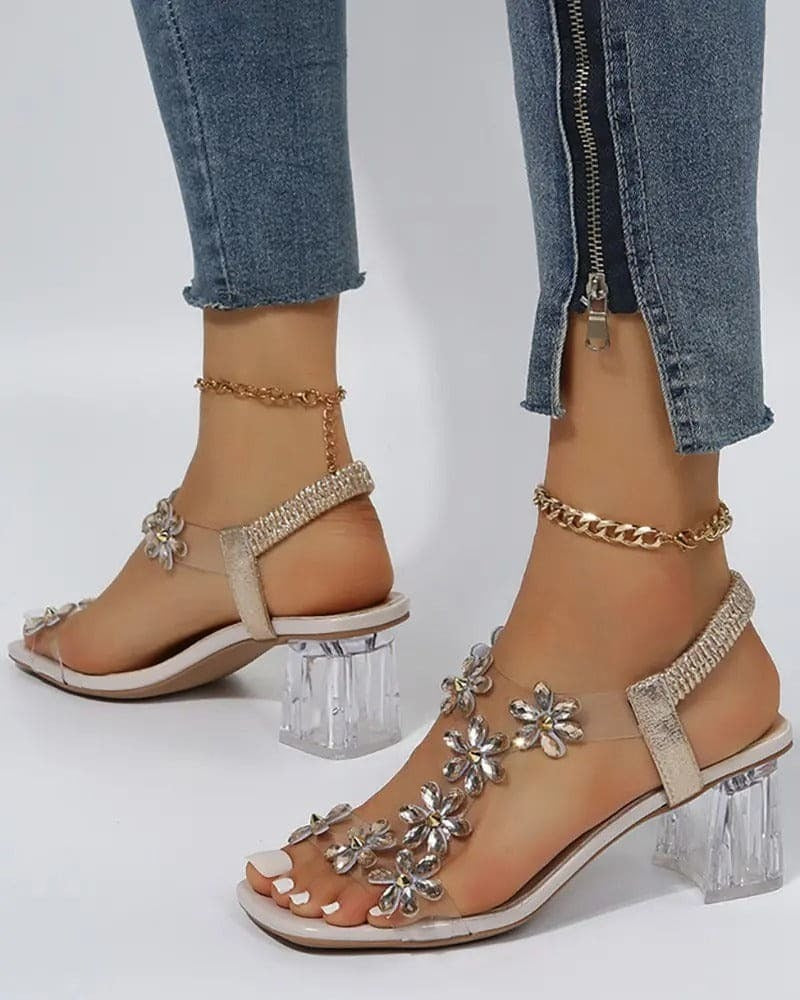 Sandalias Abiertas con Diseño de Tiras Cruzadas para Mujer | Ideales para Uso Diario en Verano
