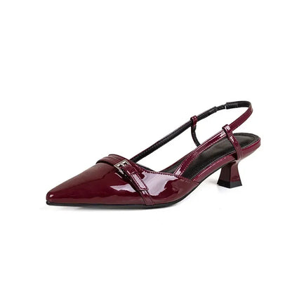 Zapatos Abiertos con Punta Definida para Mujer | Ideal para Uso Diario y Ocasiones