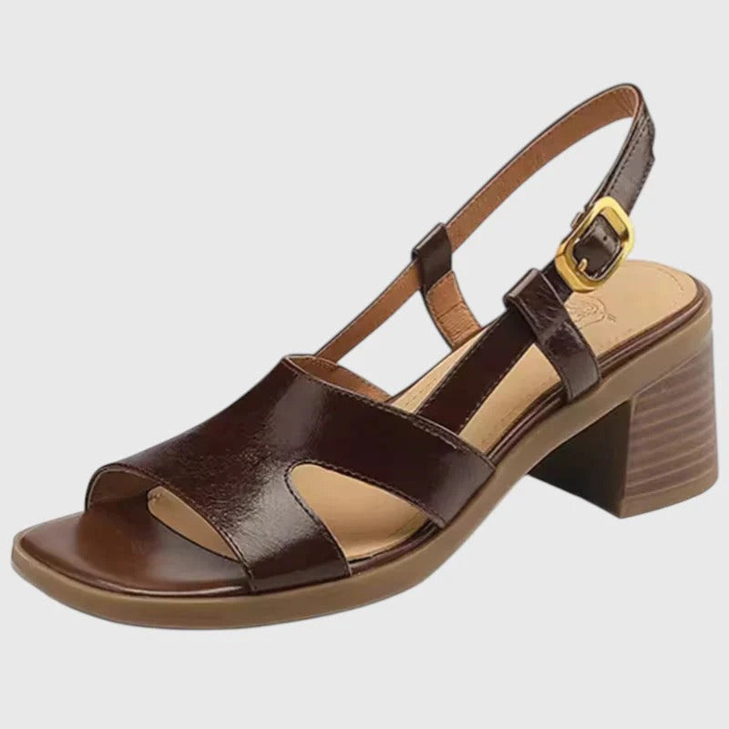 Sandalias Con Tacón Bajo Y Suela Acolchada Para Mujer | Ideales Para Verano Y Uso Diario