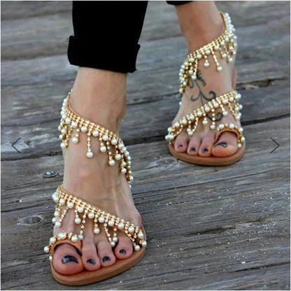 Sandalias Planas con Separación de Dedos para Mujer | Ideales para Uso Diario en Climas Cálidos
