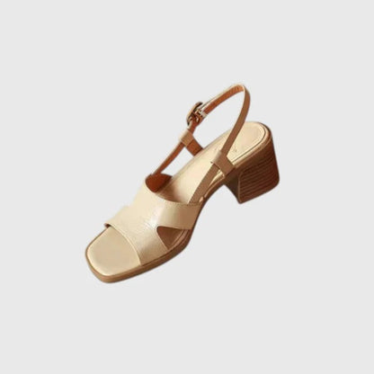 Sandalias Con Tacón Bajo Y Suela Acolchada Para Mujer | Ideales Para Verano Y Uso Diario