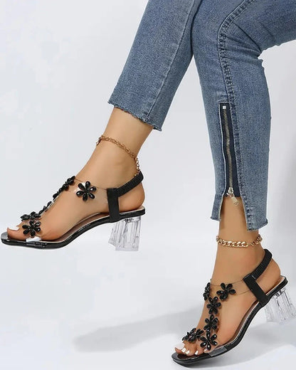 Sandalias Abiertas con Diseño de Tiras Cruzadas para Mujer | Ideales para Uso Diario en Verano