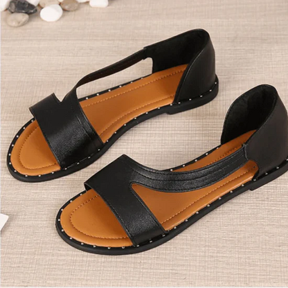 Sandalias Planas para Mujer con Diseño Abierto | Ideales para Uso Diario en Climas Cálidos