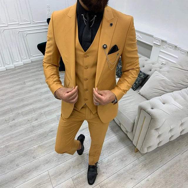 Traje con Chaqueta y Pantalón Coordinados para Hombre | Ideal para Entornos Profesionales y Eventos Formales