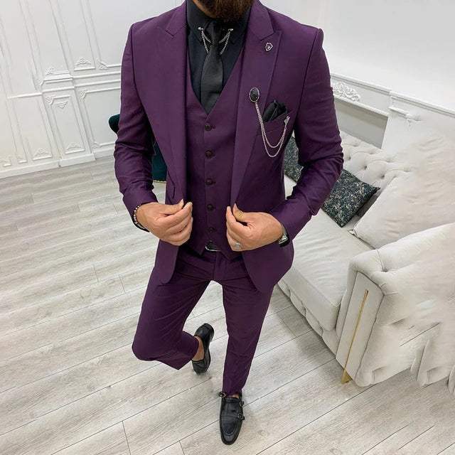 Traje con Chaqueta y Pantalón Coordinados para Hombre | Ideal para Entornos Profesionales y Eventos Formales