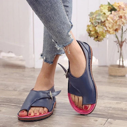 Sandalias Abiertas con Tiras Cruzadas para Mujer | Ideales para Uso Diario en Verano