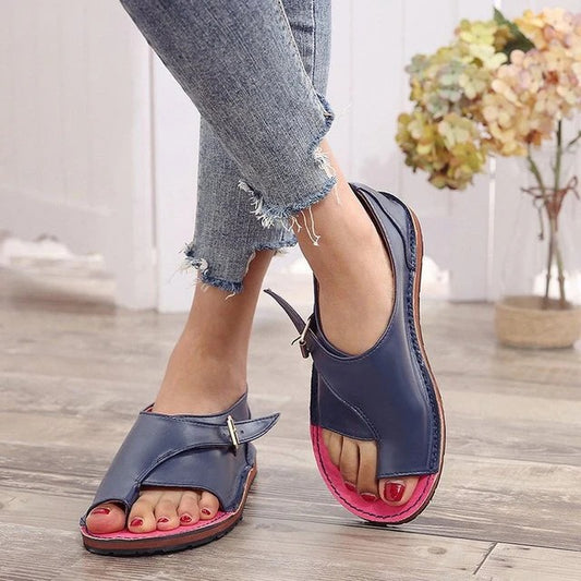Sandalias Abiertas con Tiras Cruzadas para Mujer | Ideales para Uso Diario en Verano