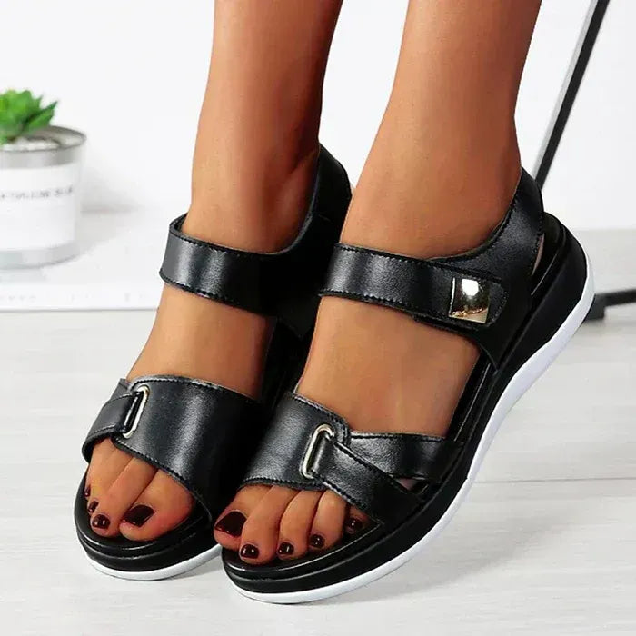 Sandalias Planas con Soporte para Arco para Mujer | Ideales para Uso Diario en Climas Cálidos