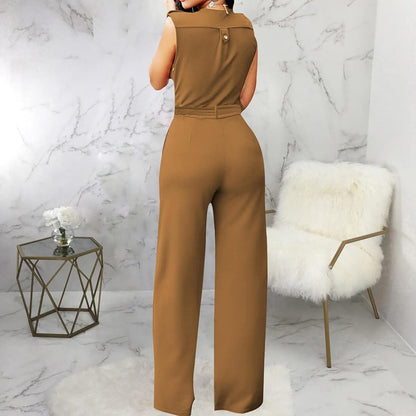 Mono De Corte Recto Con Pantalón Largo Para Mujer | Ideal Para Uso Diario Y Oficina