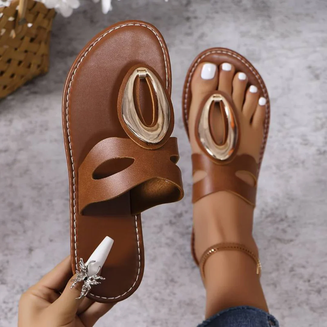 Sandalias Planas Tipo Tanga para Mujer | Ideales para Uso Diario en Climas Cálidos