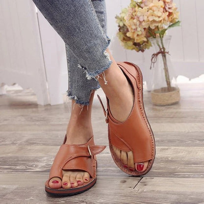 Sandalias Abiertas con Tiras Cruzadas para Mujer | Ideales para Uso Diario en Verano