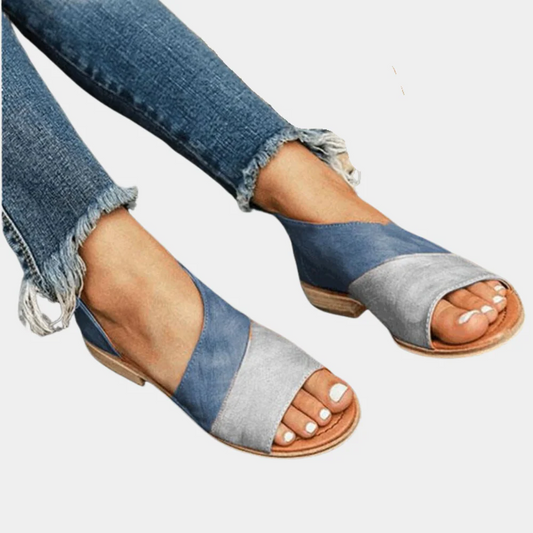 Sandalias Planas con Banda Frontal para Mujer | Ideal para Uso Diario en Verano