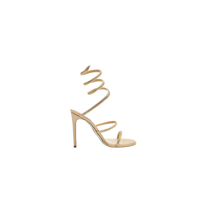Sandalias de Tacón con Tiras Finas para Mujer | Ideales para Eventos y Uso en Verano