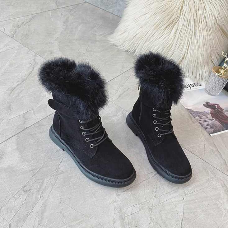 Botas De Invierno Con Forro Interior Para Mujeres | Ideal Para Temporada De Invierno
