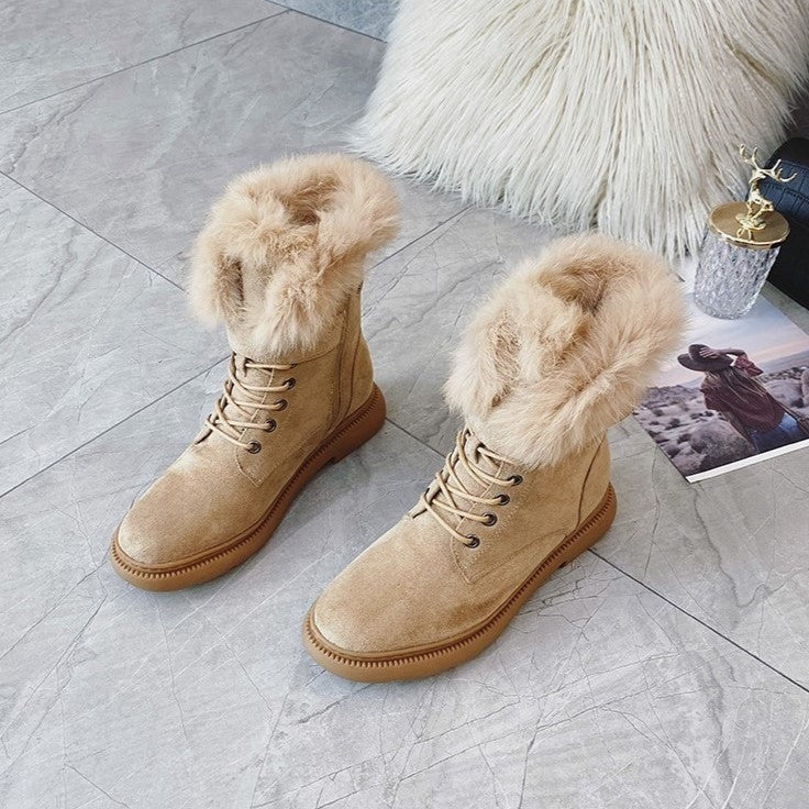 Botas De Invierno Con Forro Interior Para Mujeres | Ideal Para Temporada De Invierno
