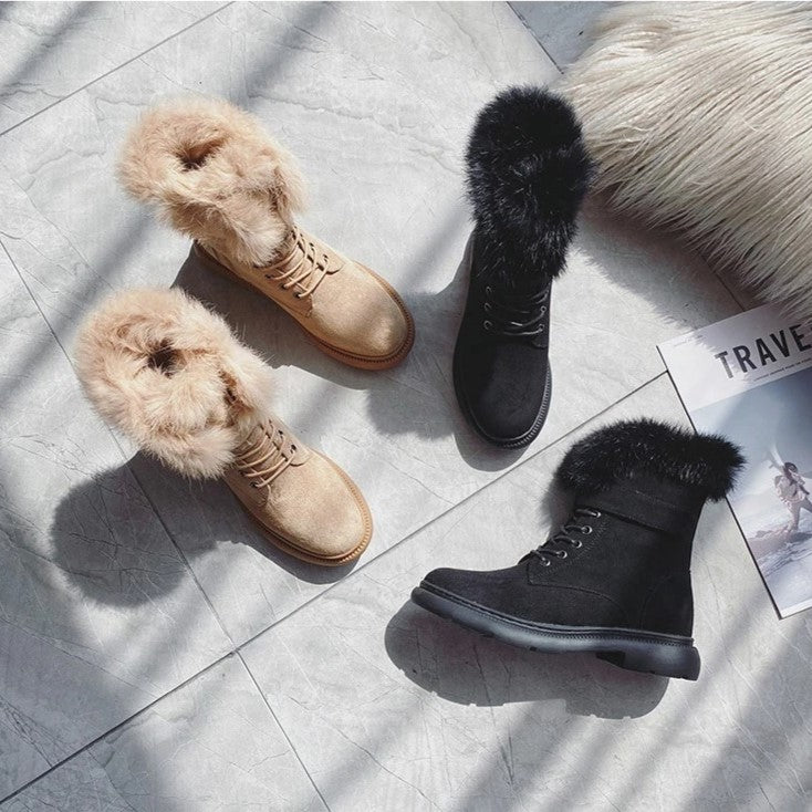 Botas De Invierno Con Forro Interior Para Mujeres | Ideal Para Temporada De Invierno
