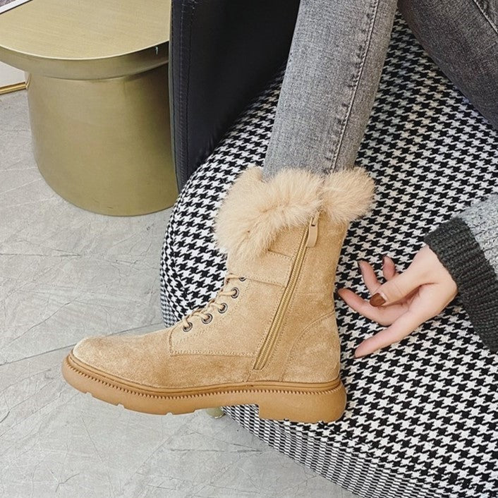 Botas De Invierno Con Forro Interior Para Mujeres | Ideal Para Temporada De Invierno