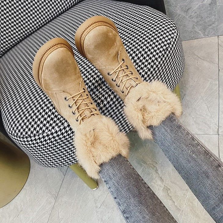 Botas De Invierno Con Forro Interior Para Mujeres | Ideal Para Temporada De Invierno